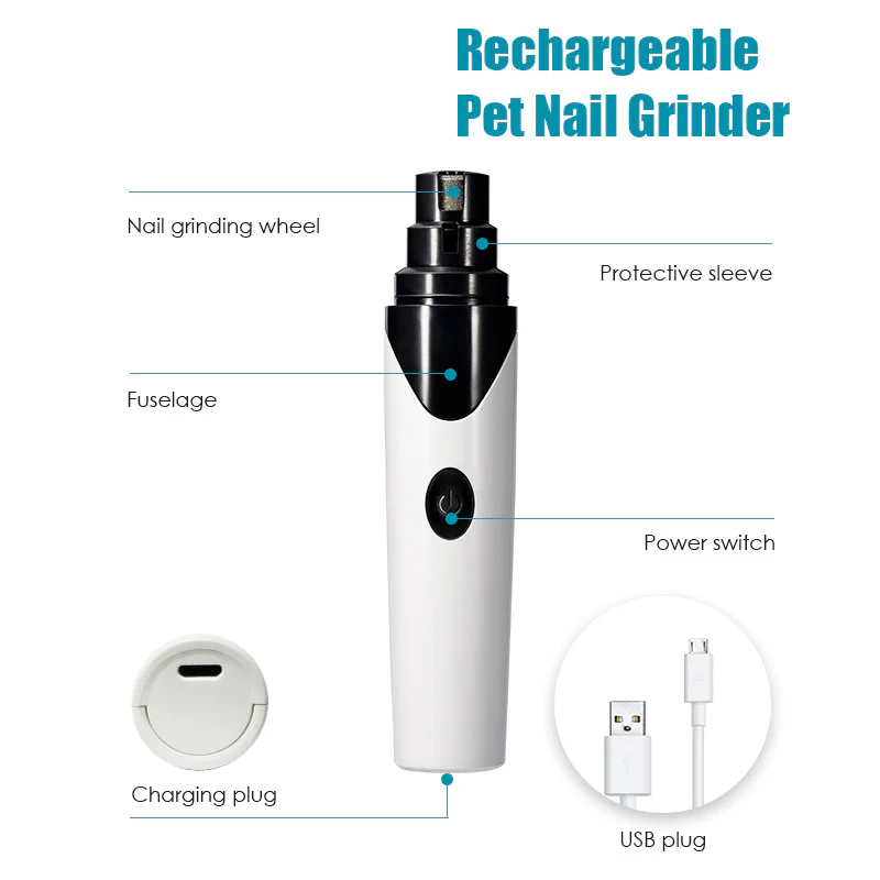 DS BS Electric Rechargeable Pet Nail Grinder - Image 5