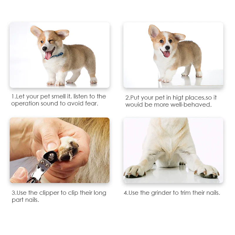 DS BS Electric Rechargeable Pet Nail Grinder - Image 7