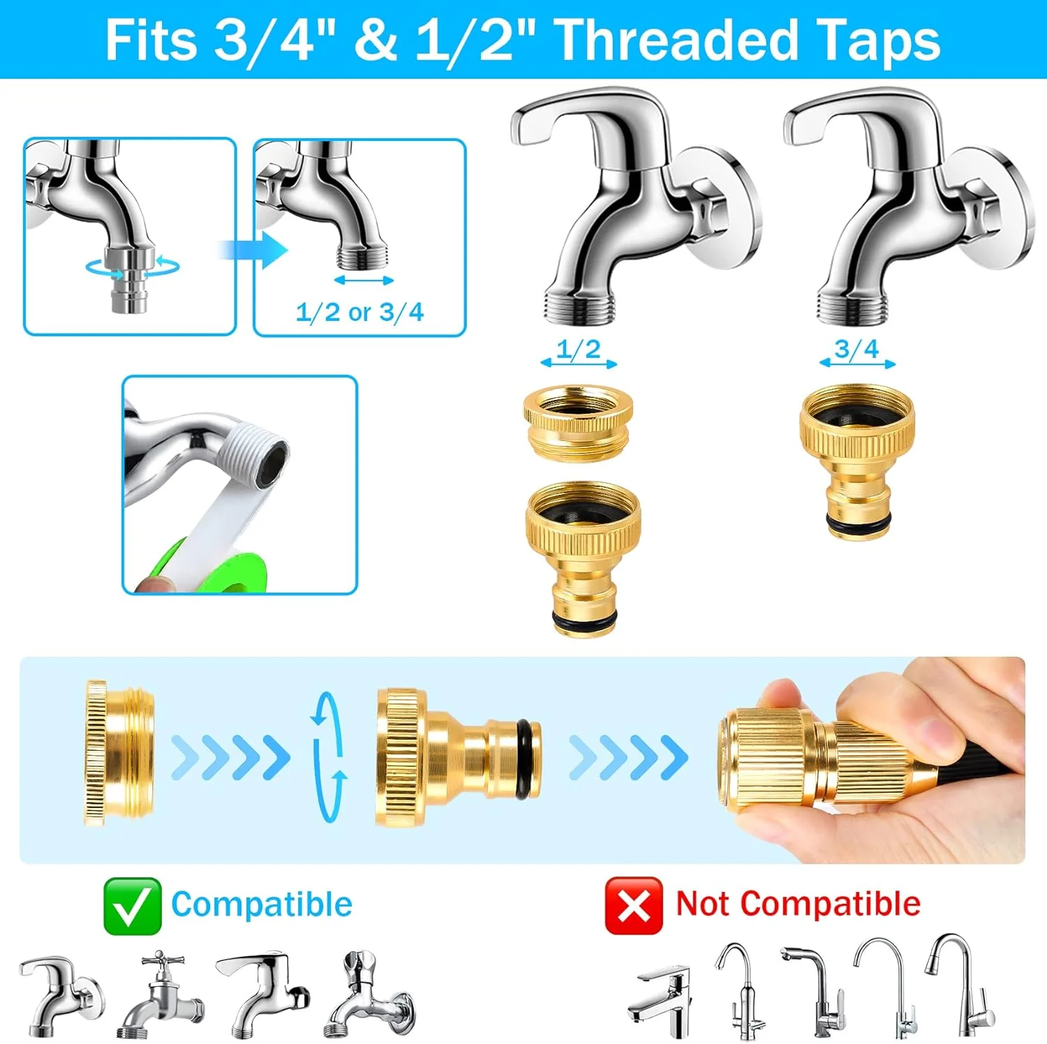 DS BS Expandable Garden Hose Pipe 15M - Image 7