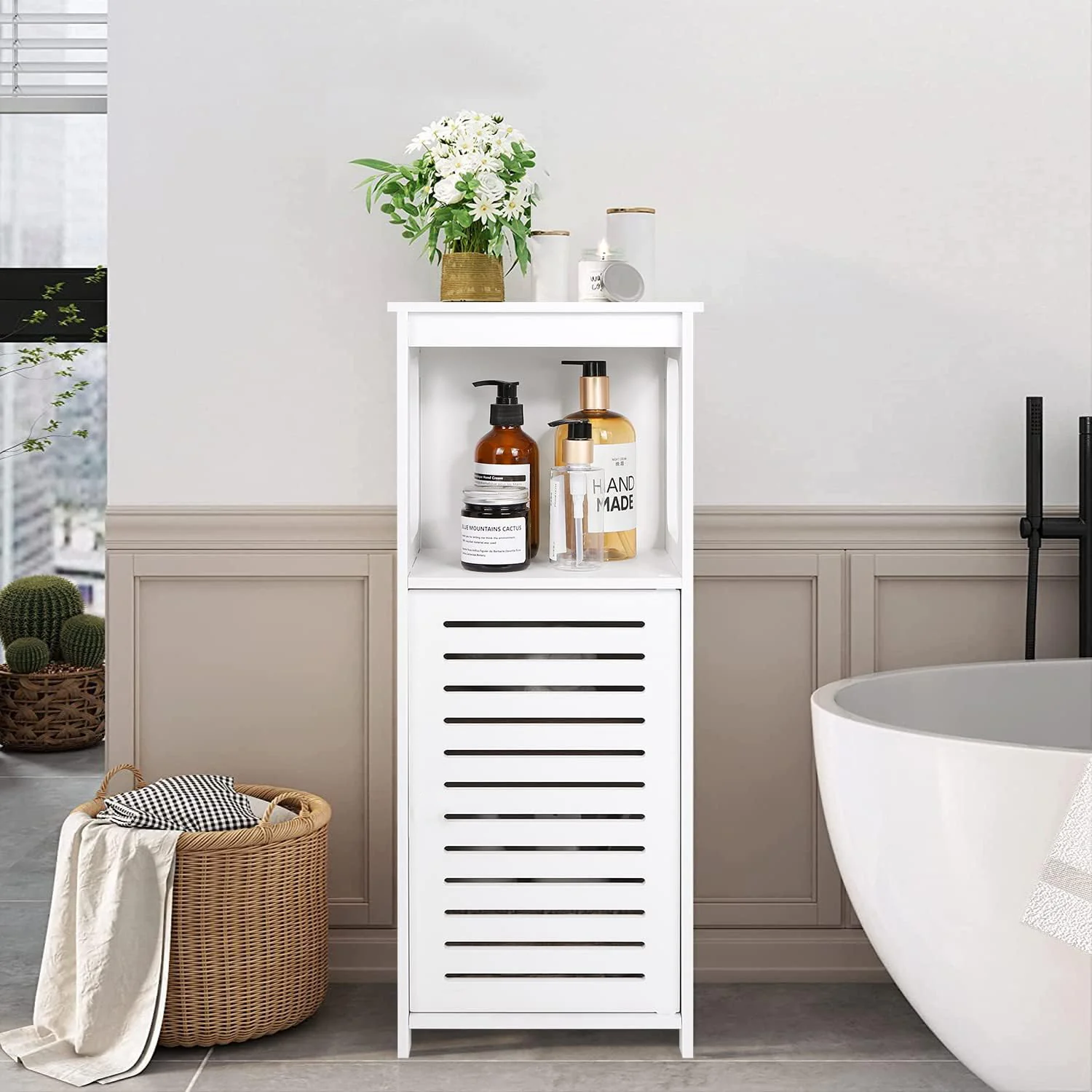 DS BS FreeStanding Bathroom Storage Cabinet - Image 3