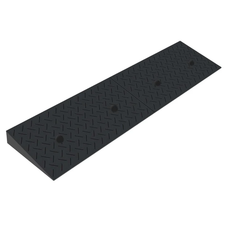 DS BS Heavy Duty Rubber Curb Ramp 100x30cm - Black - Image 5