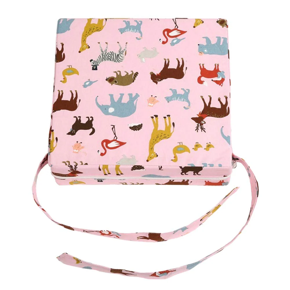 DS BS Kids Portable Dismountable Highchair Booster Cushion-Pink - Image 5