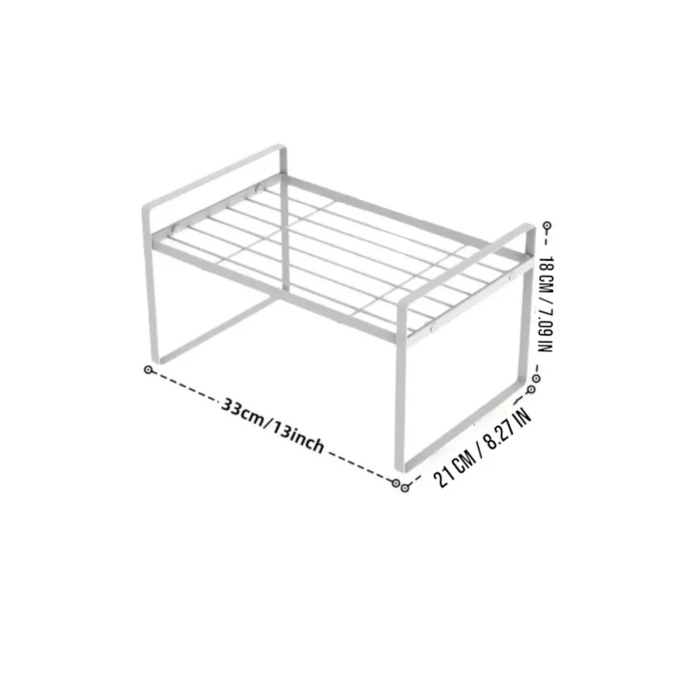 DS BS Kitchen Countertop Organizer Rack 33×21×18cm - Image 2