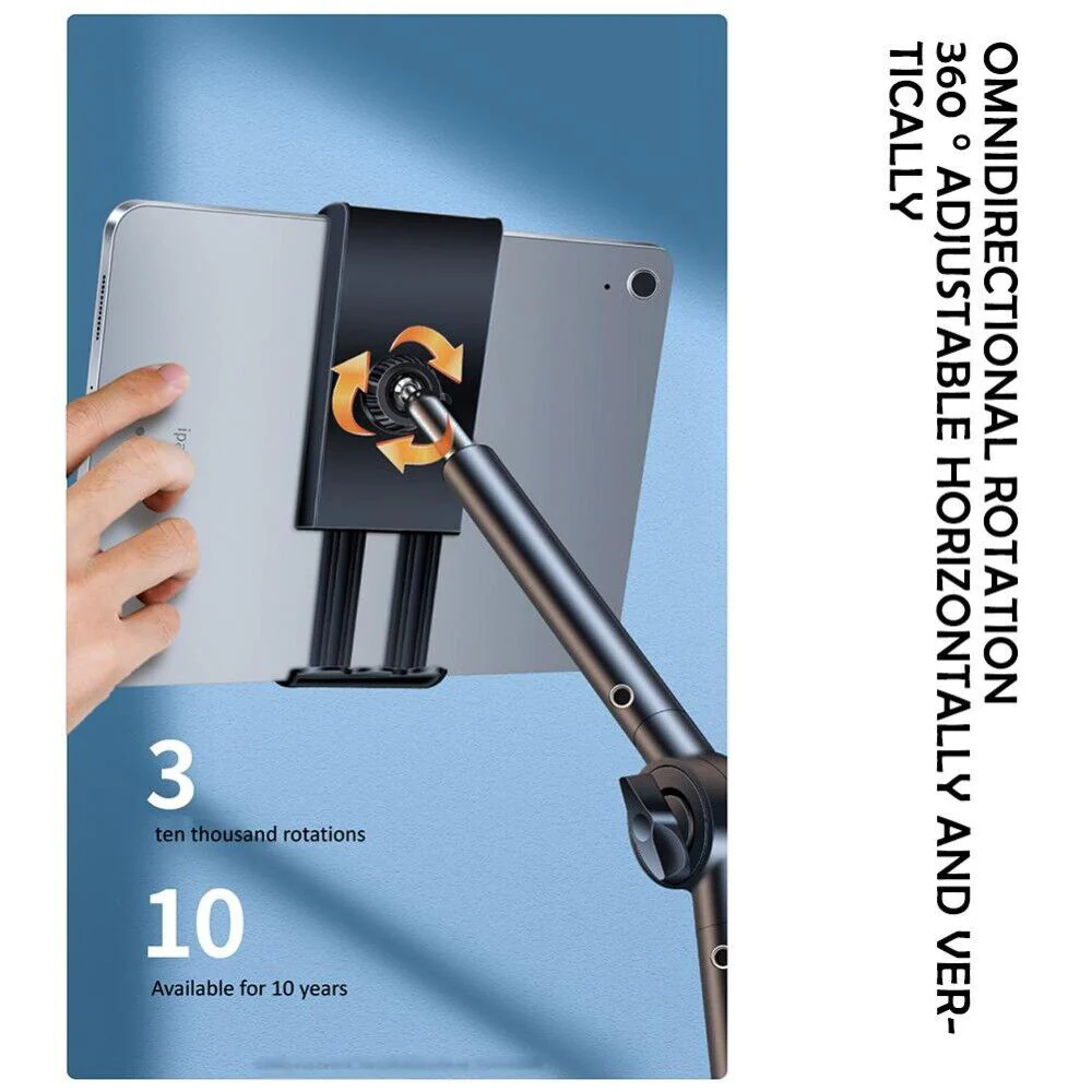 DS BS Lazy Tablet Mount Bracket Rotating Stand for Desk - Image 3