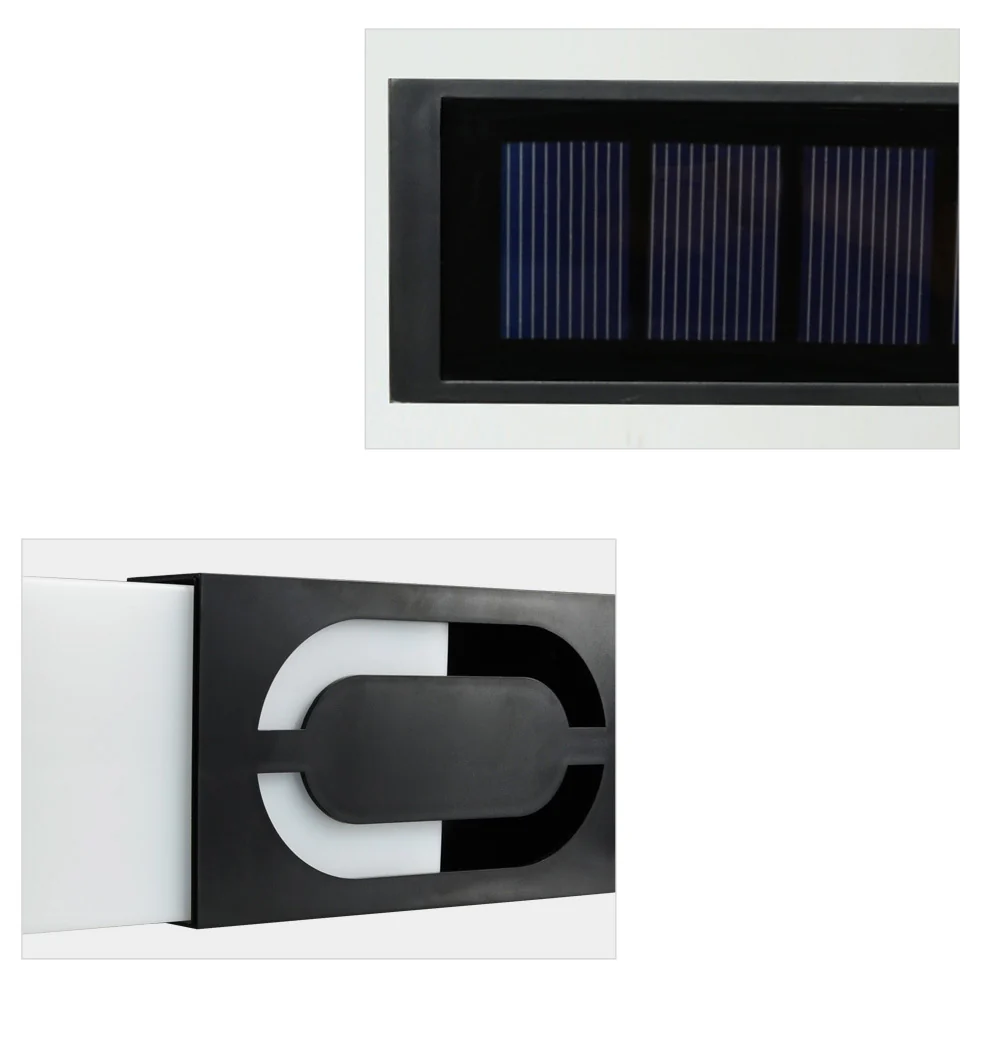 DS BS LED Outdoor Solar House Number Light Sign 2 - Image 4