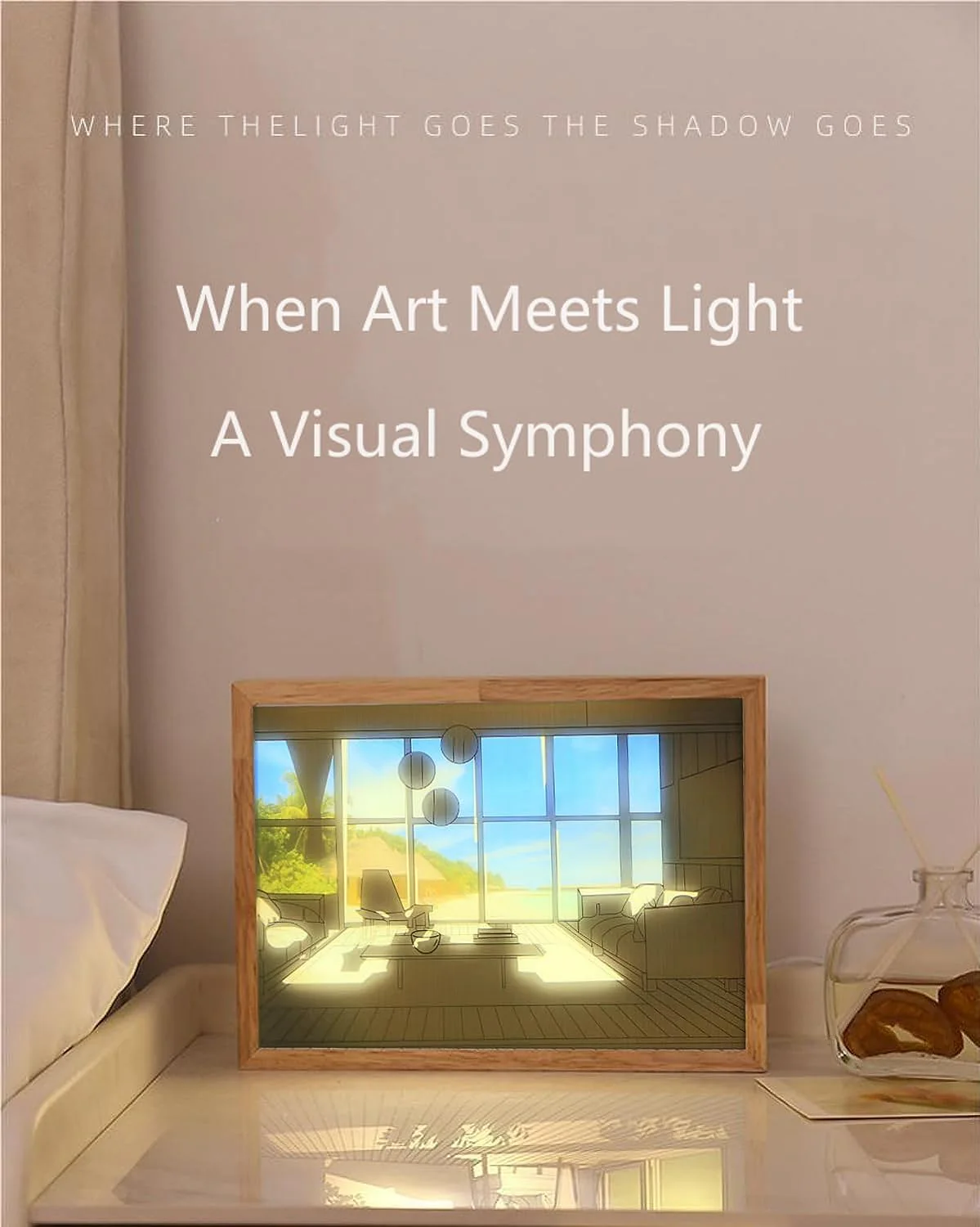 DS BS Lighting Painting Decoration 3 Colors-Seaside - Image 3