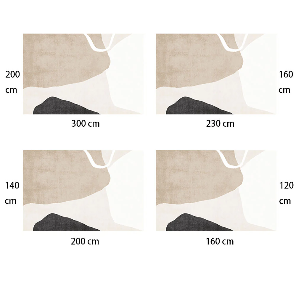 DS BS Modern Abstract Non-Shedding Area Rug Mundane 200X300CM - Image 3