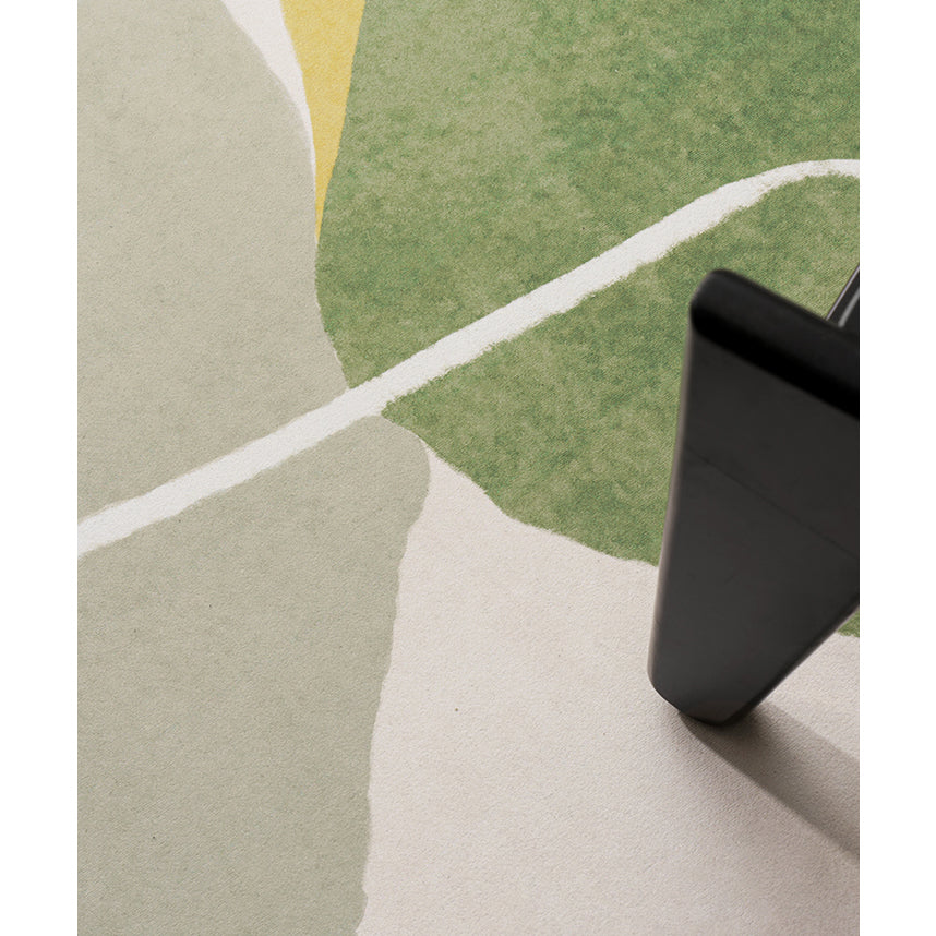 DS BS Modern Abstract Non-Shedding Area Rug Semi-Sun 140X200CM - Image 8