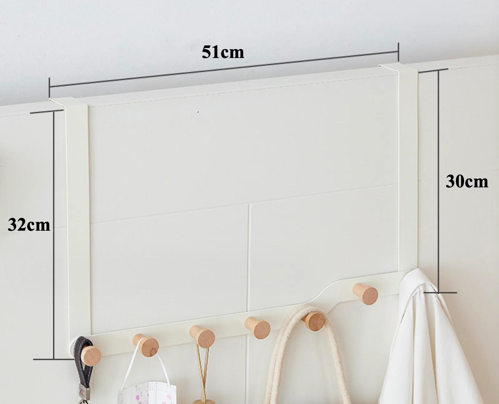 DS BS Over The Door Hanger with 7 Hooks-32CM Heights - Image 4
