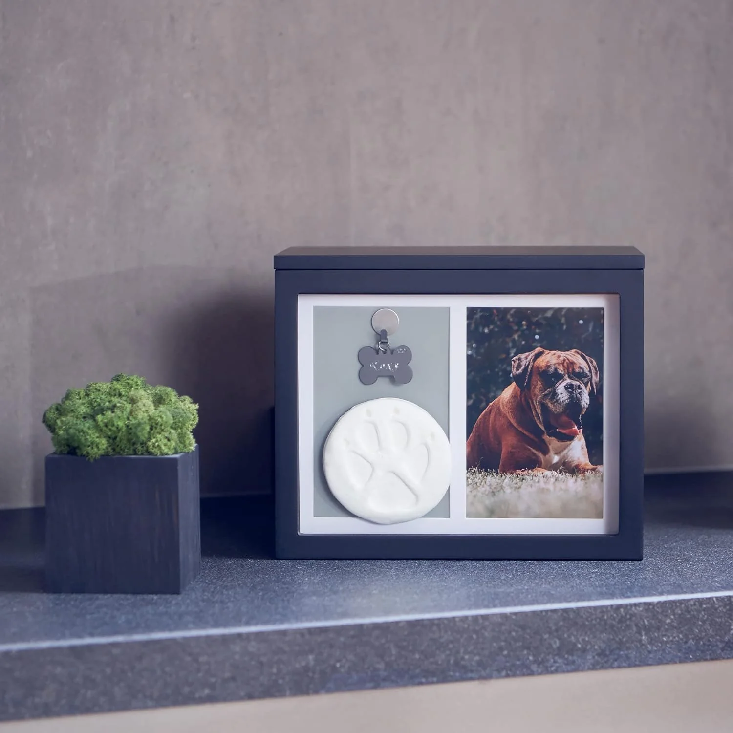 DS BS Personalized Wooden Memorial Dog Urn - Image 2