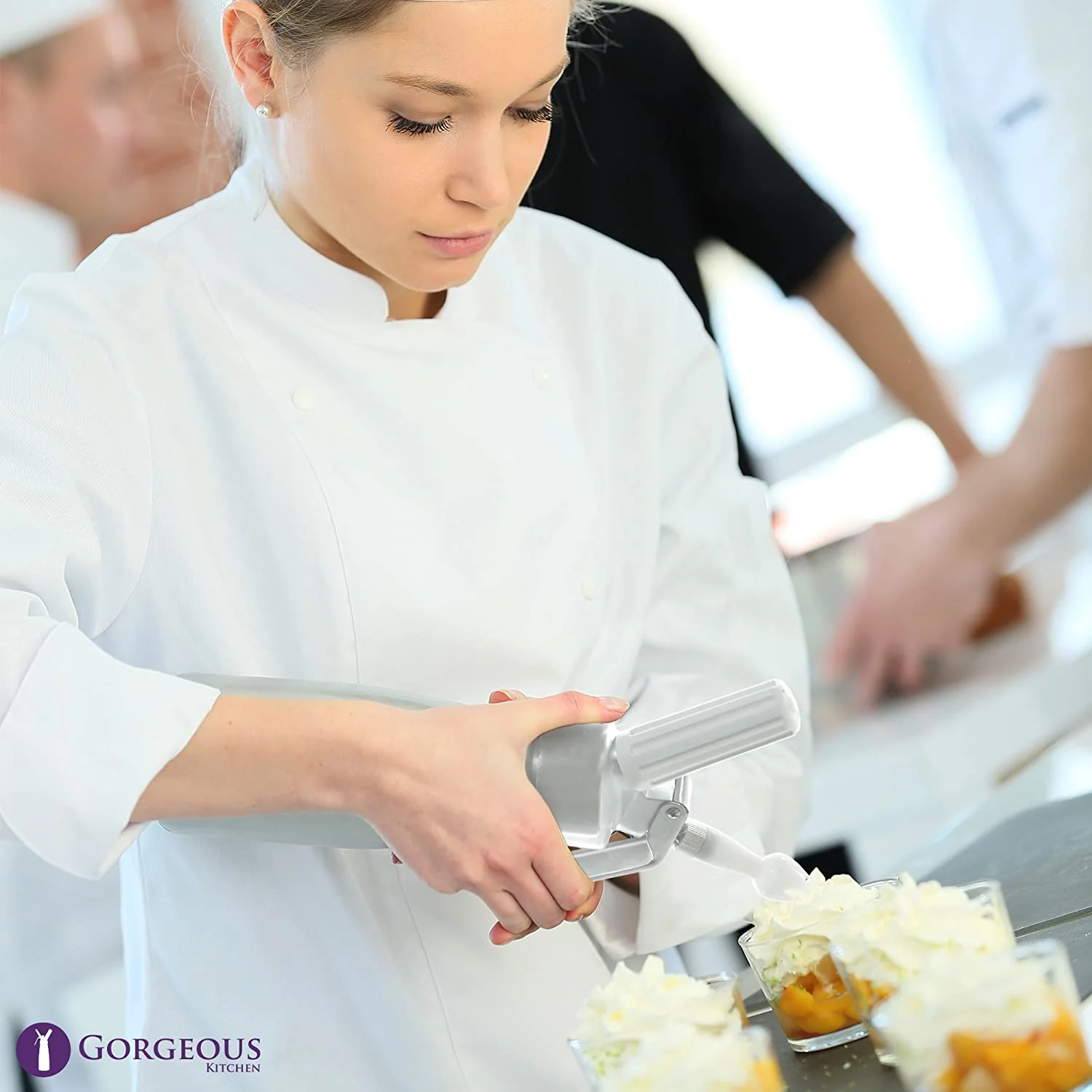 DS BS Professional Aluminum Homemade Whipped Cream Dispenser - Image 9