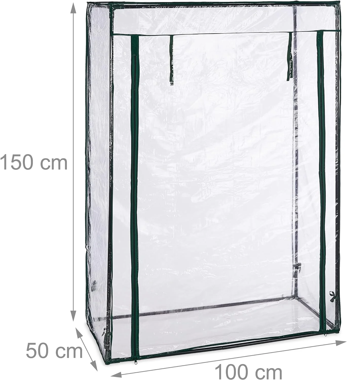 DS BS PVC Tomato Greenhouse with Roll-up Door - for Growing Vegetables - Image 4