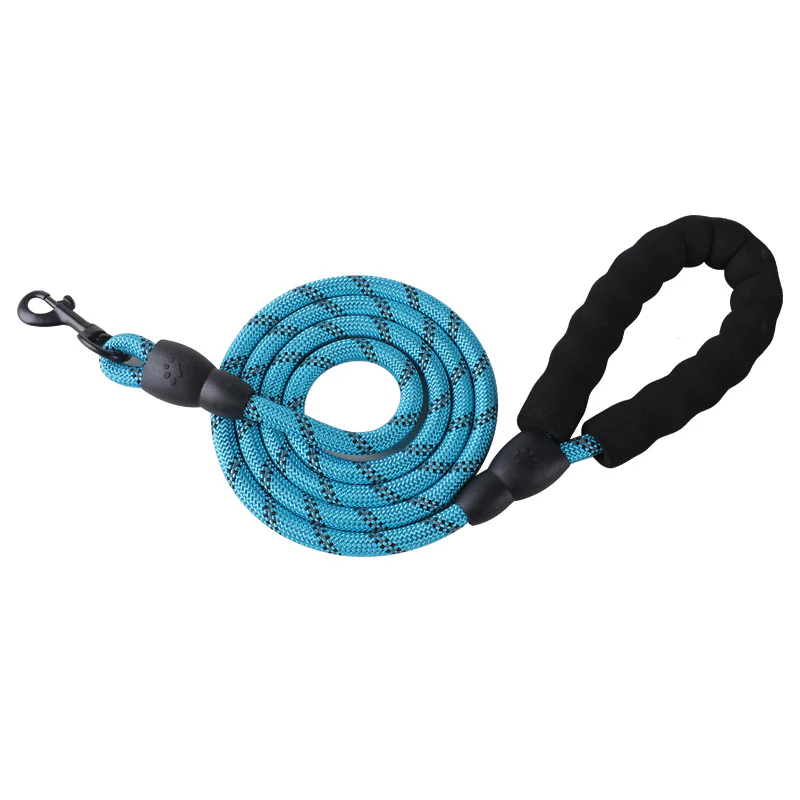 DS BS Reflective Rope Dog Leash 150cm-Blue - Image 3