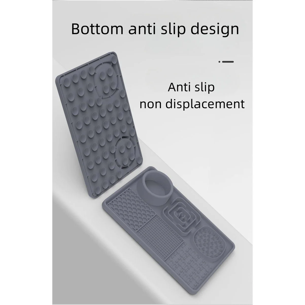 DS BS Silicone Pet Dog Licking Pad with Suction Cups - Image 2