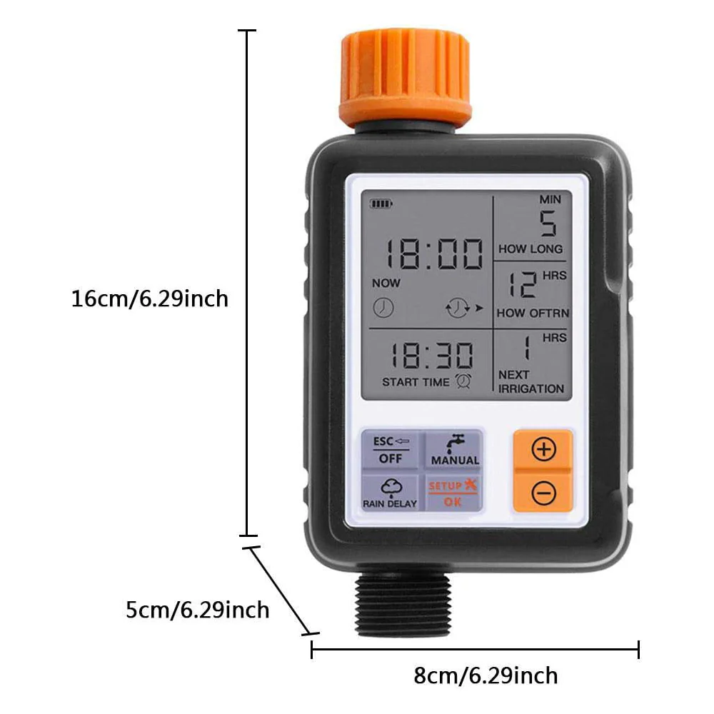 DS BS Single Outlet Water Timer for Garden Hose Faucet - Image 3