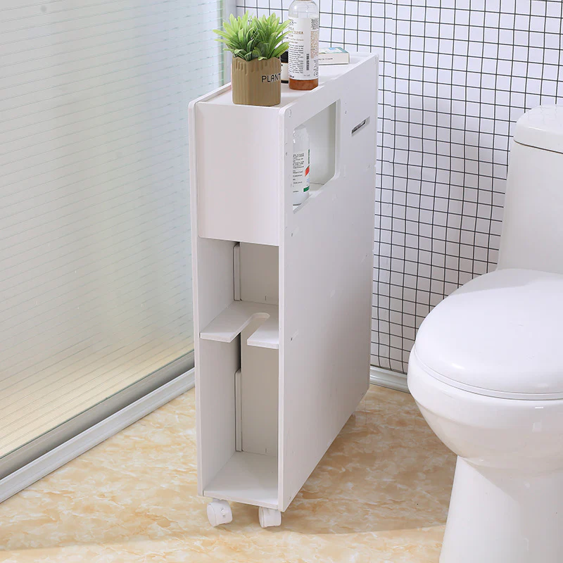 DS BS Slide-Out Bathroom Toilet Floor Cabinet - Image 5
