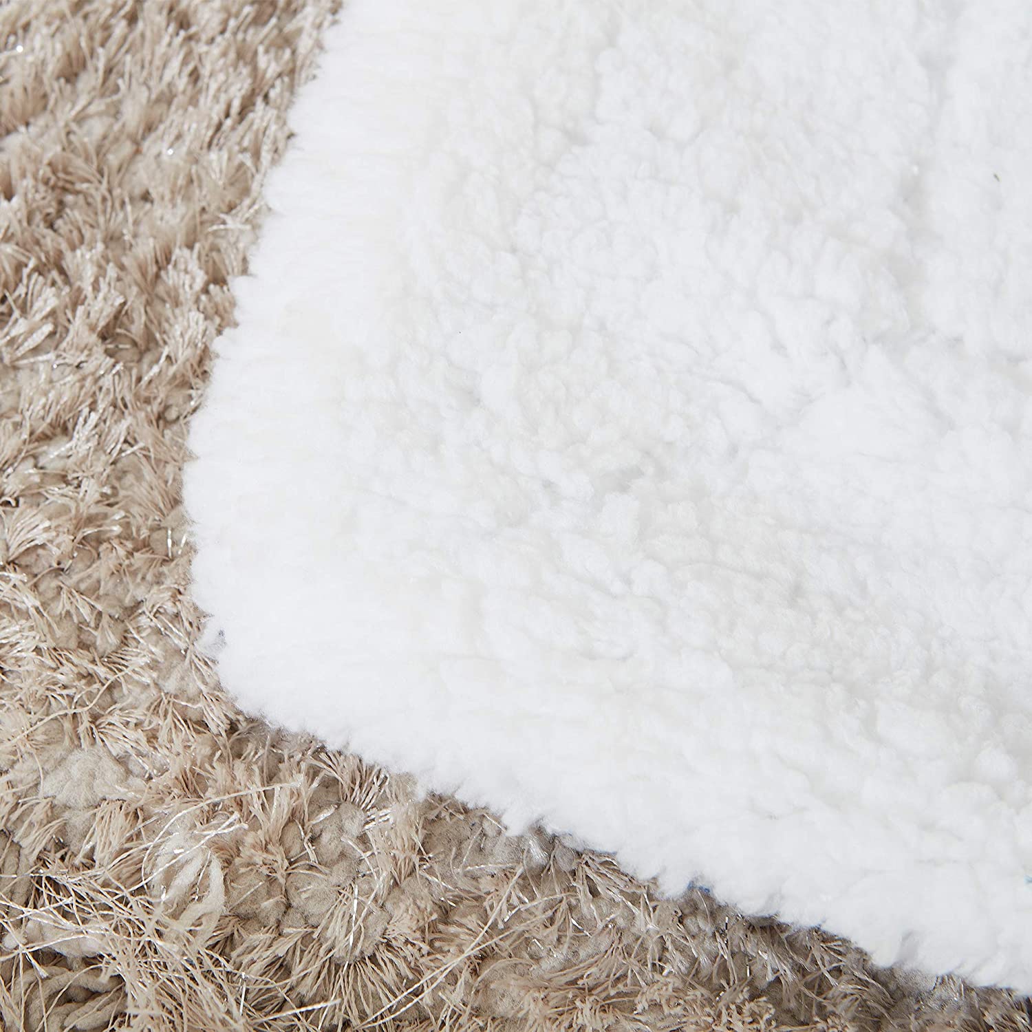 DS BS Thick Fuzzy Soft Sherpa Fleece Bed Sofa Blankets-Gray - Image 5