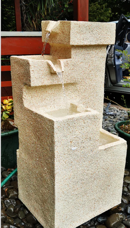 DS BS TP1092 4 Tier Square Garden Fountain 40x32x88 - Image 5