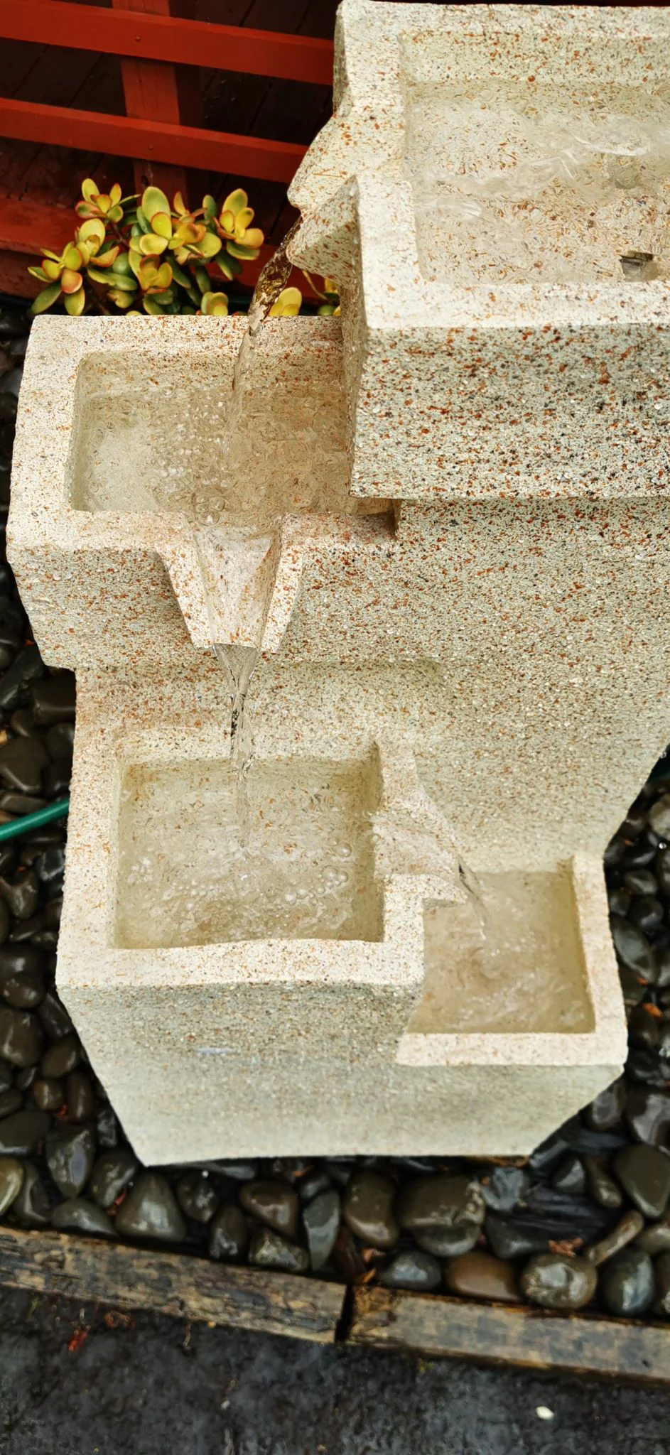 DS BS TP1092 4 Tier Square Garden Fountain 40x32x88 - Image 7