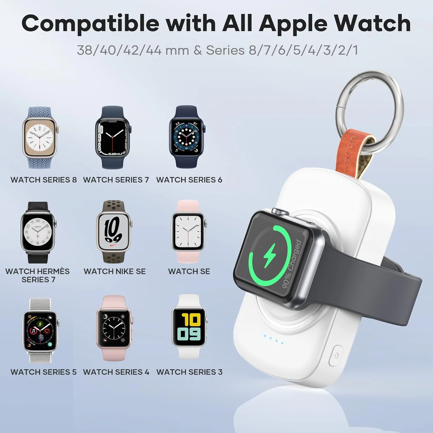 DS BS Ultra-Compact Portable Charger for Apple Watch - Image 3