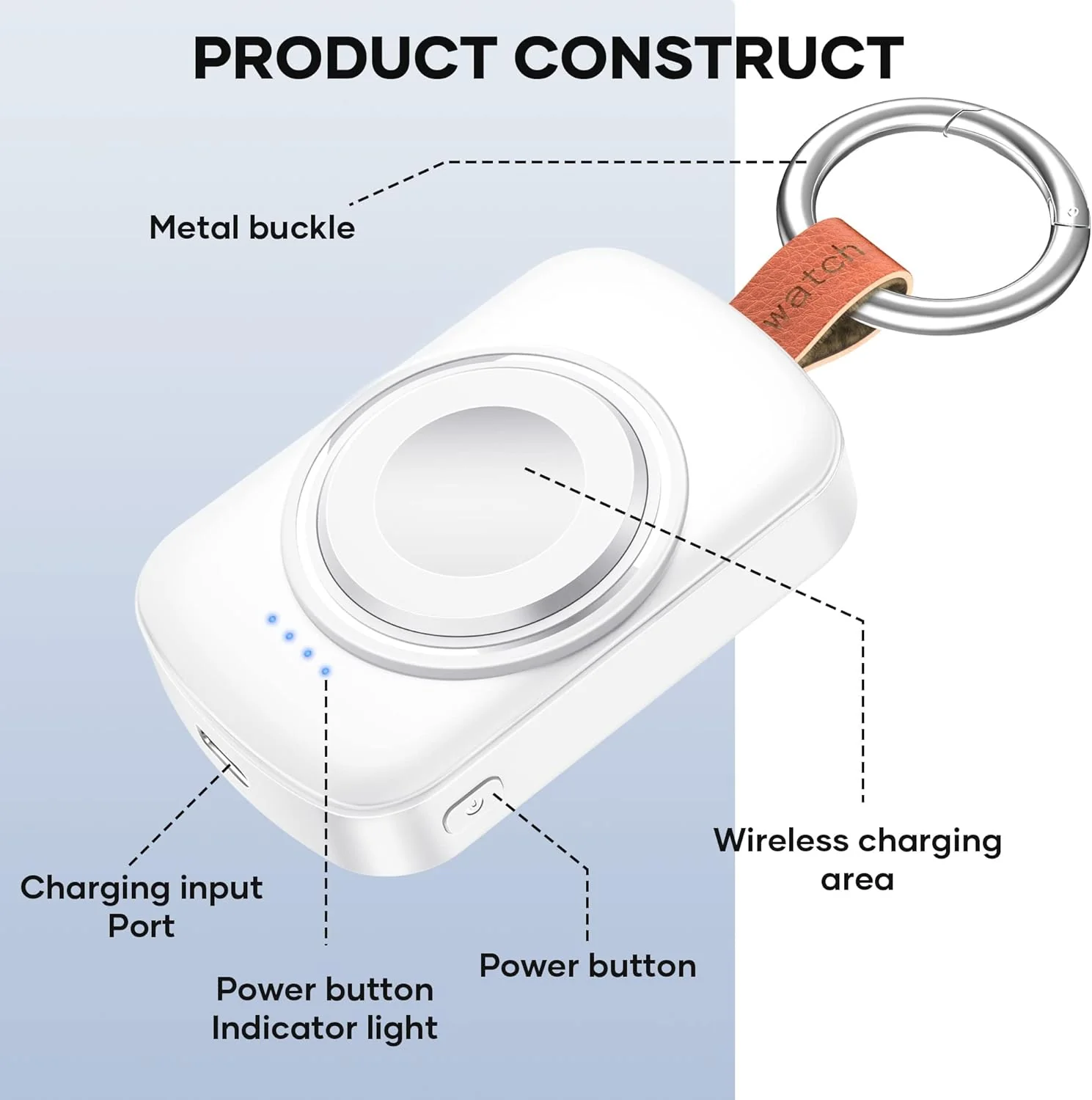 DS BS Ultra-Compact Portable Charger for Apple Watch - Image 4
