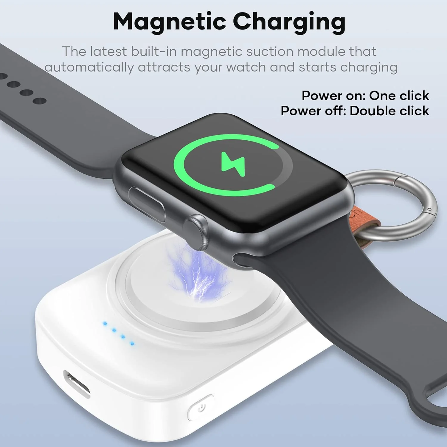 DS BS Ultra-Compact Portable Charger for Apple Watch - Image 5