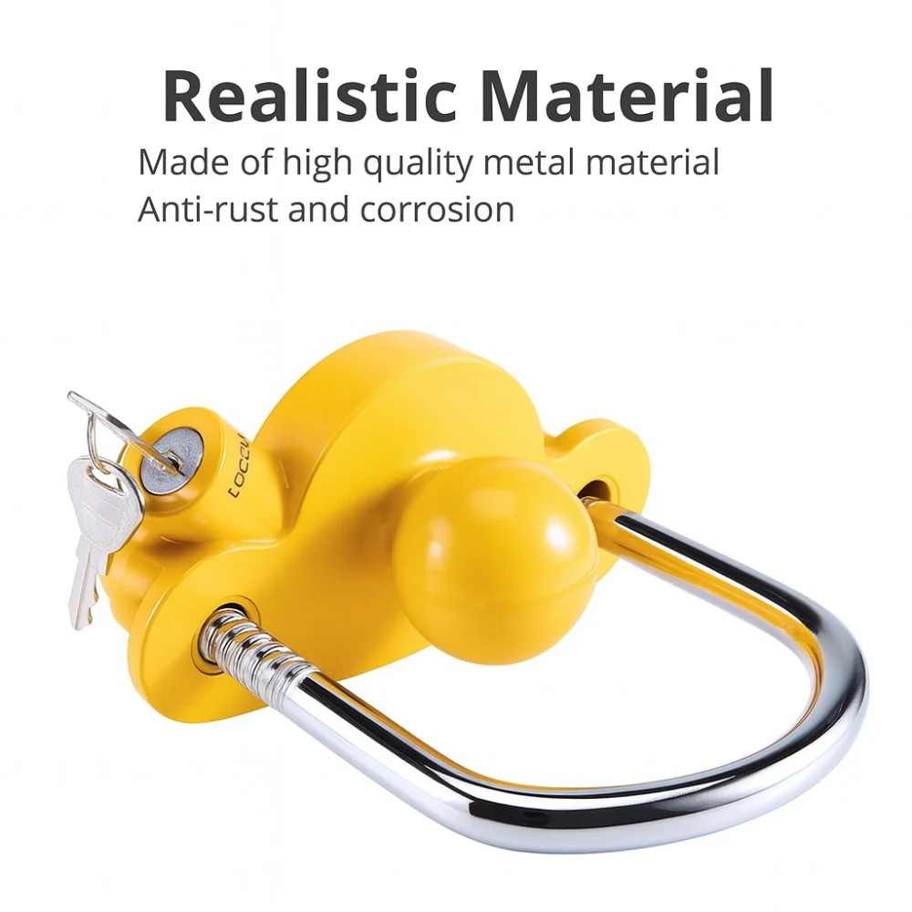 DS BS Universal Coupler Ball Lock Trailer Lock - Image 9