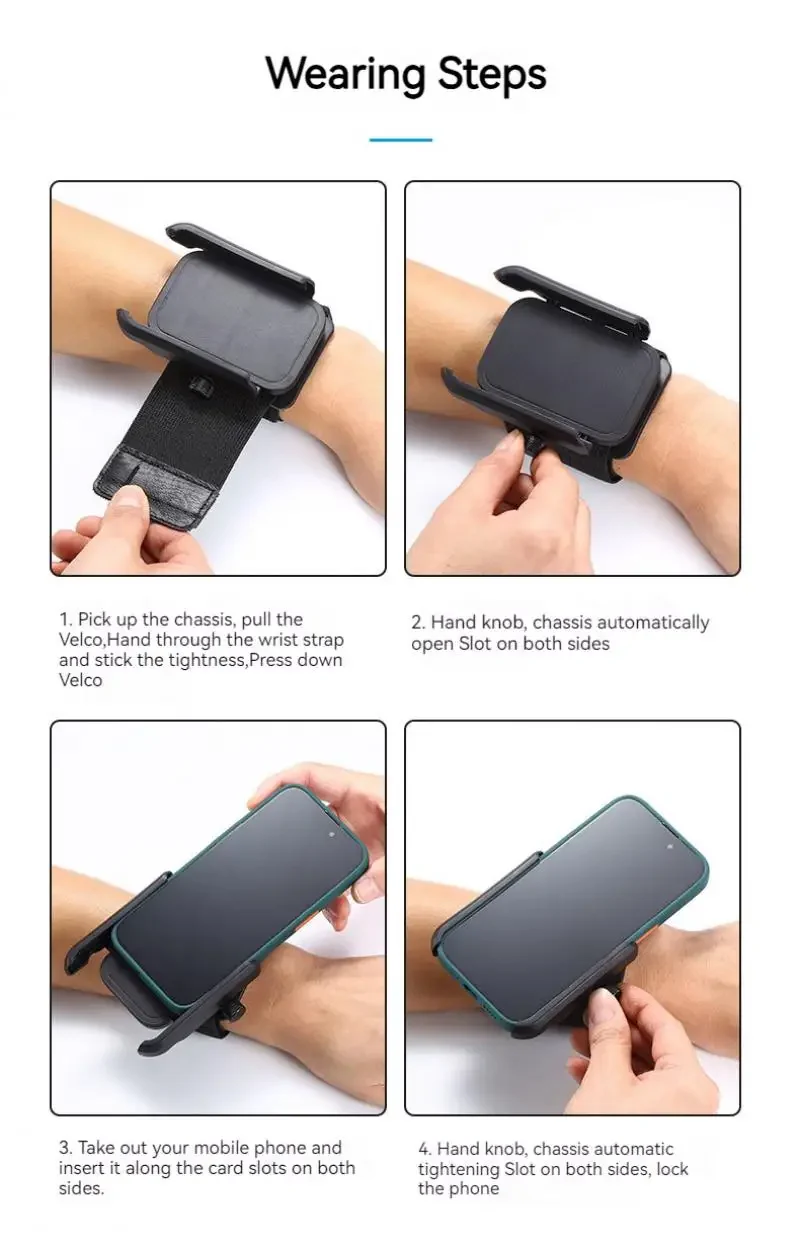 DS BS Wrist and Arm Phone Holder for Running Fitness - Image 7