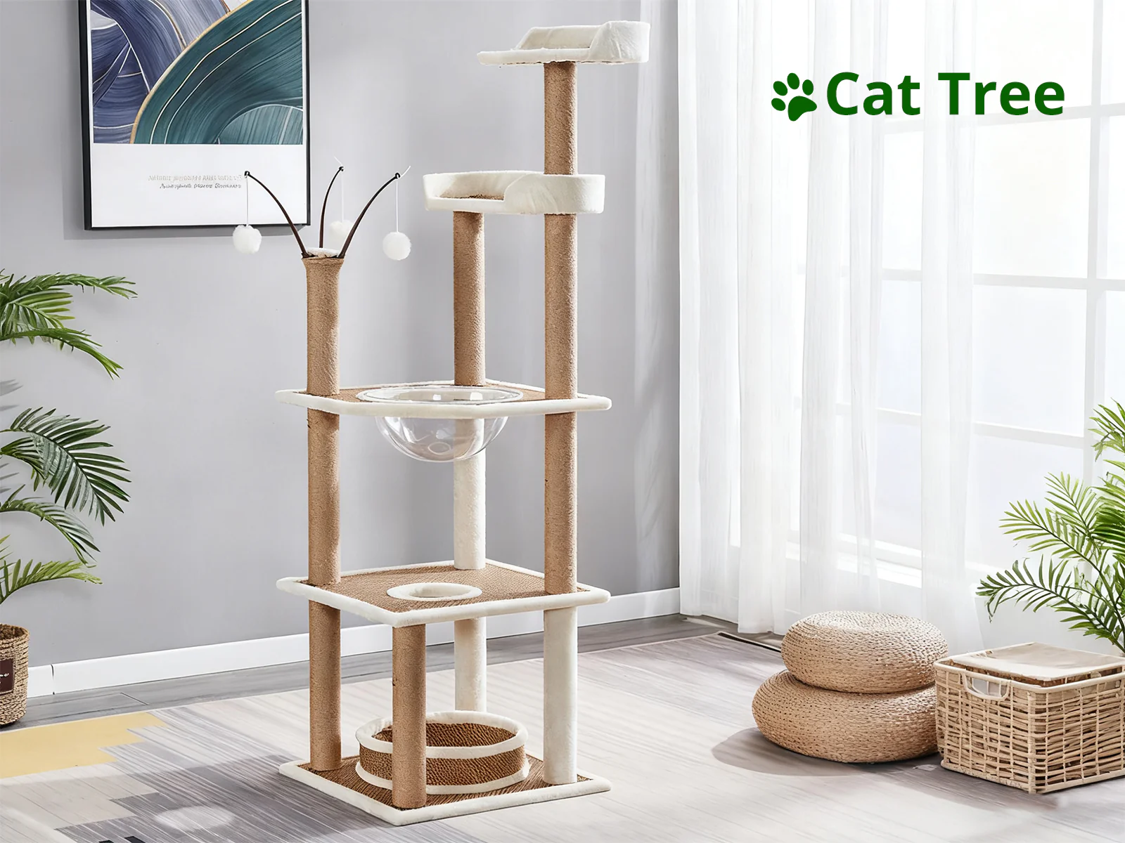 DS Cat Tree 164CM - Image 2