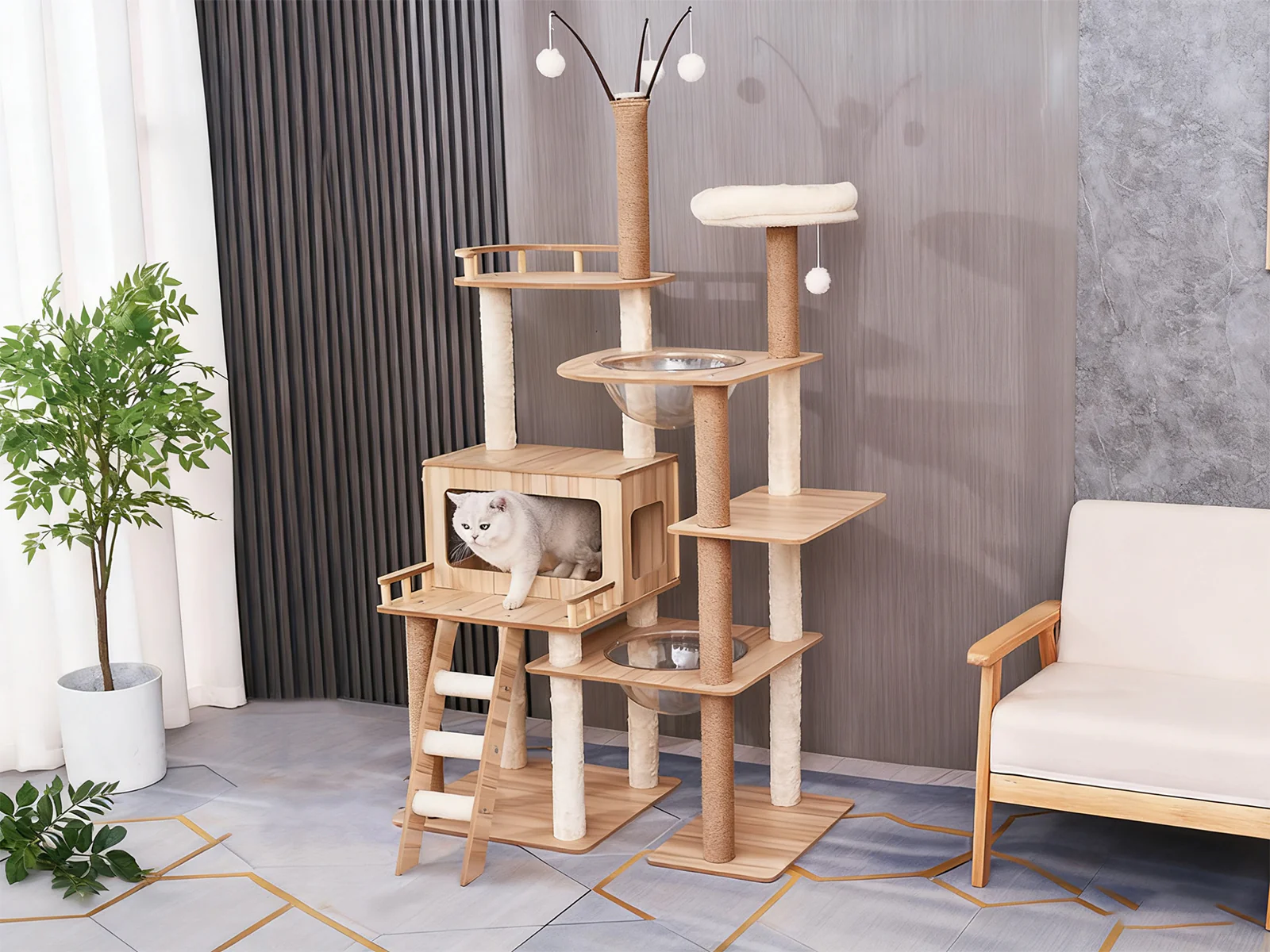 DS Cat Tree 182CM - Image 3