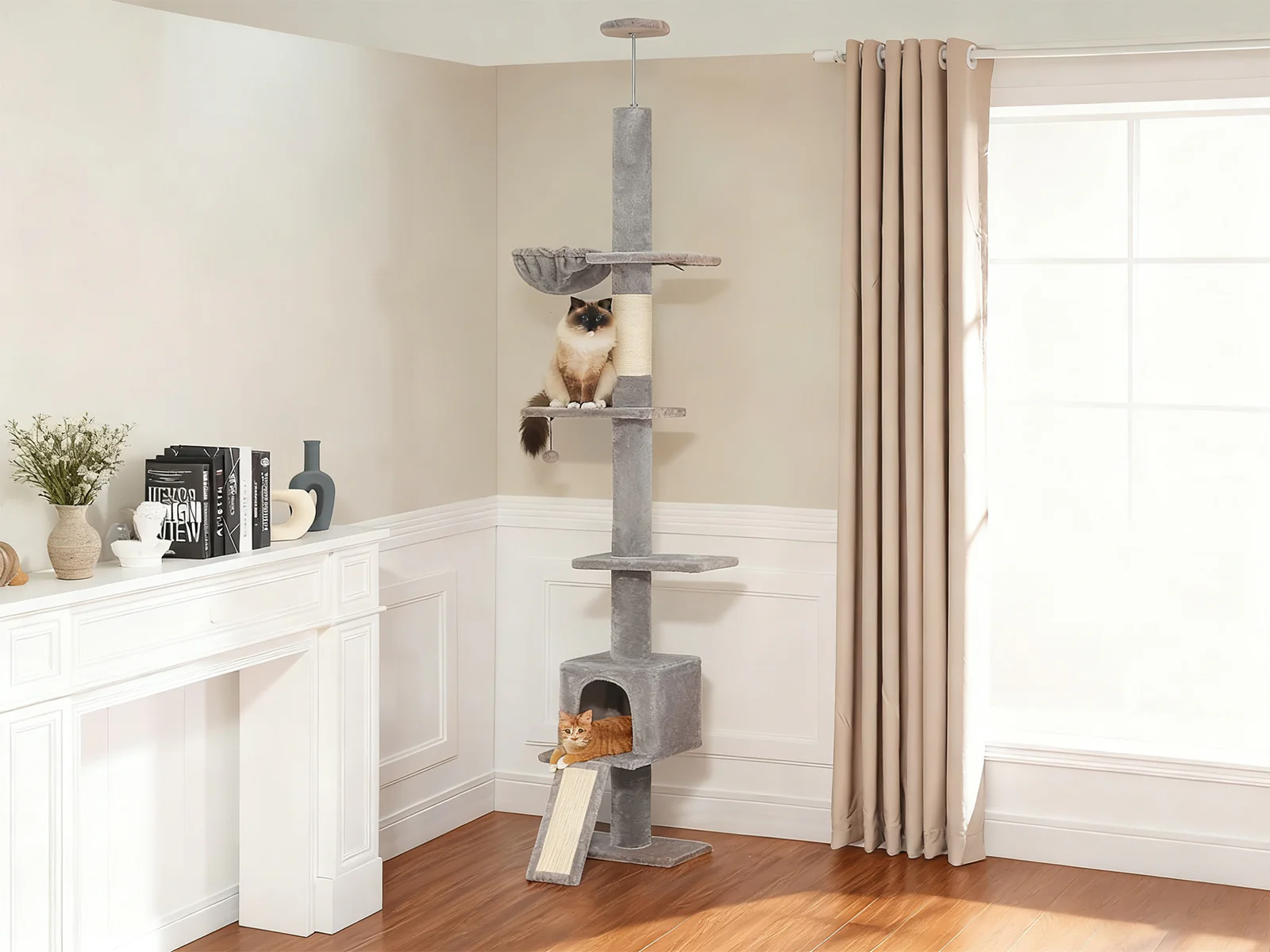 Cat Tree 210-274CM - Image 3