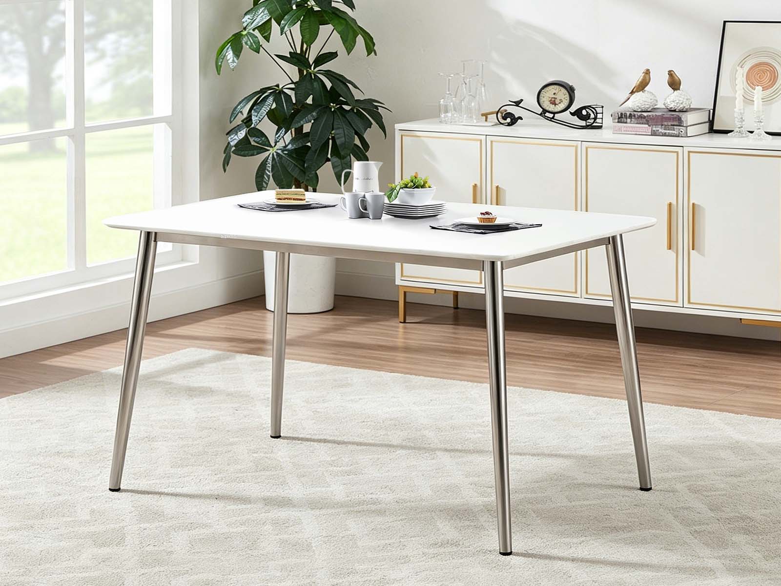 DS White Dining Table - 180 cm - Image 2