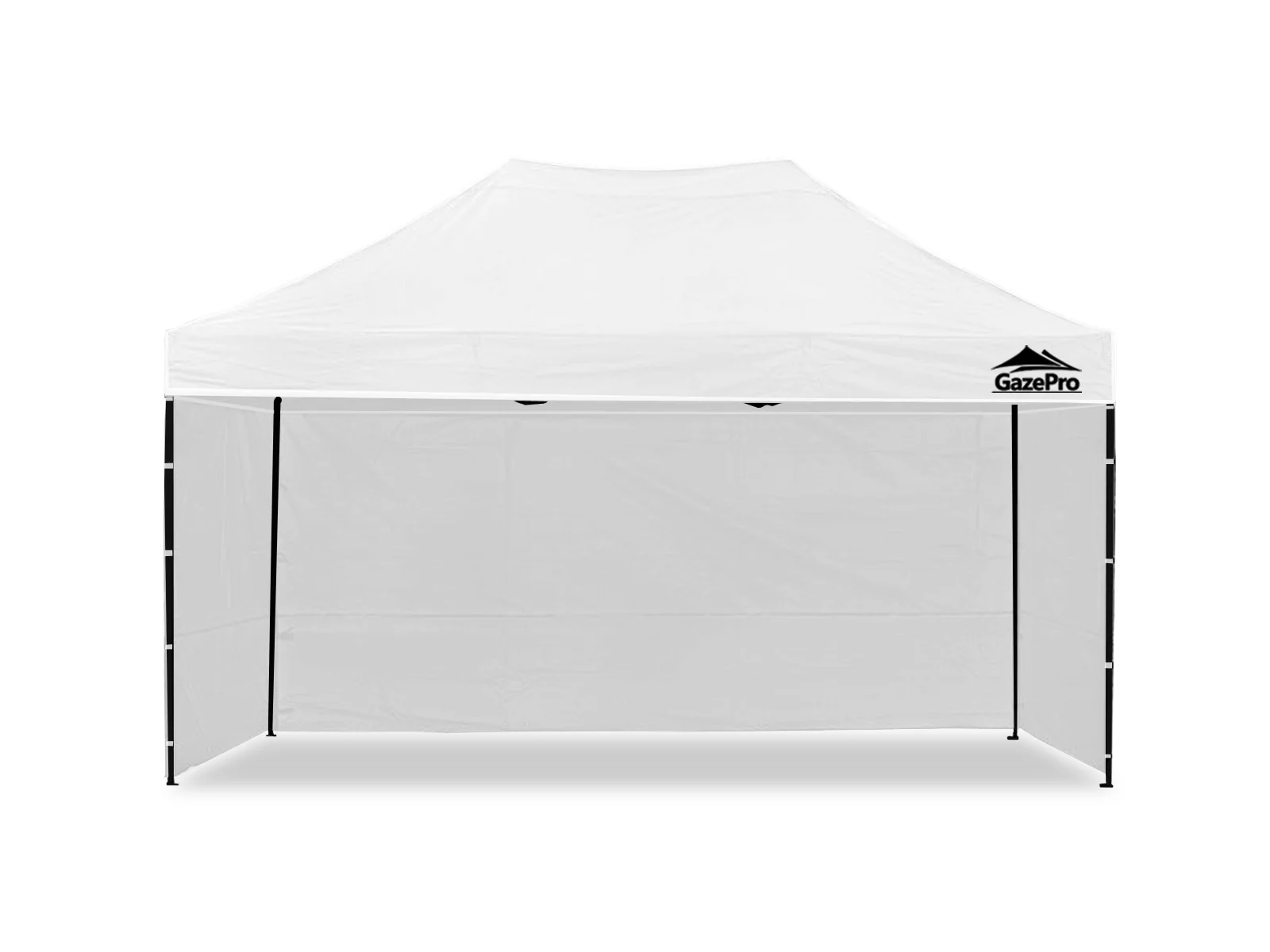 Gazebo with Silver-Coated Roof 3m x 4.5m - White - Image 6
