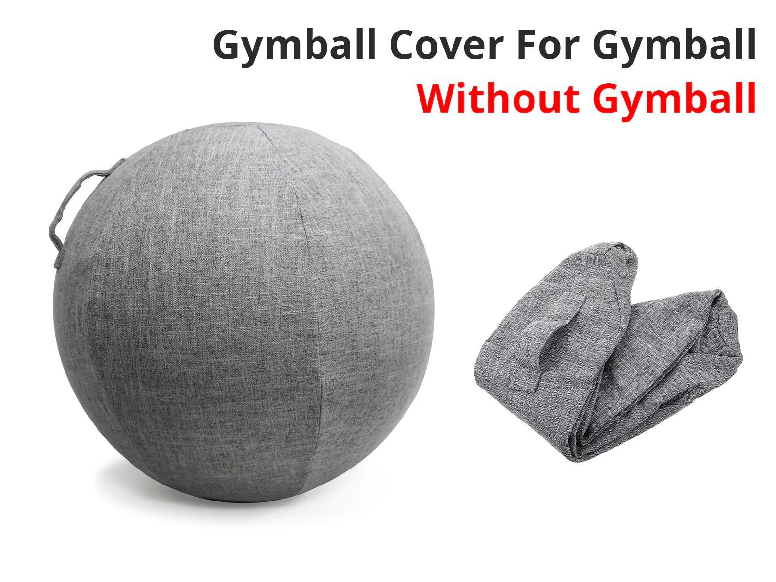 Gymball Cover - Dark Grey - Image 13