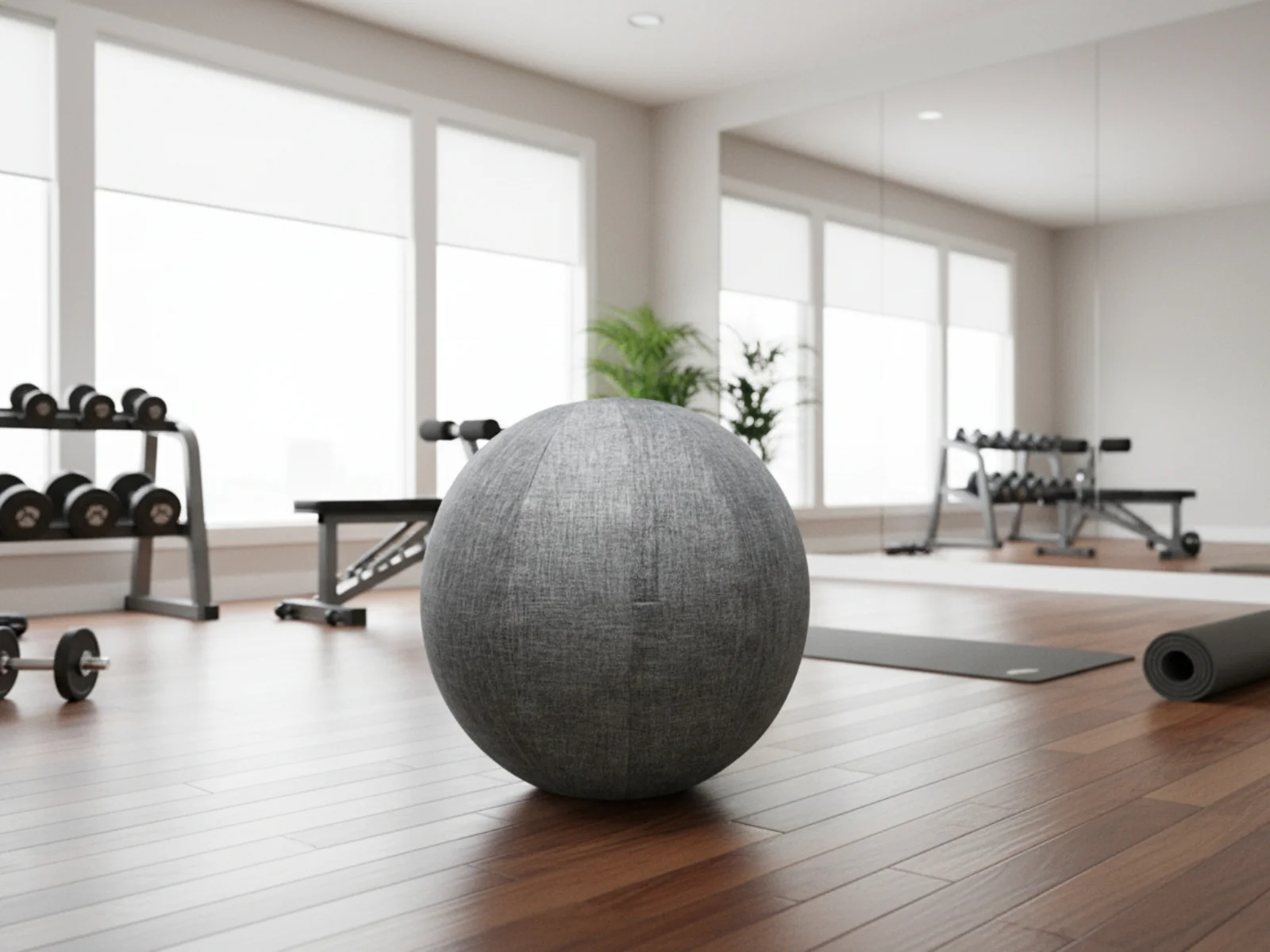 Gymball Cover - Dark Grey - Image 4