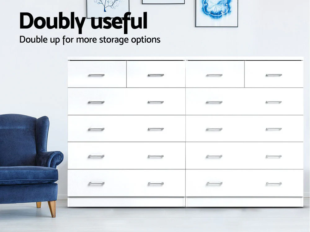 Hamilton 6-Drawer Tallboy - Image 6