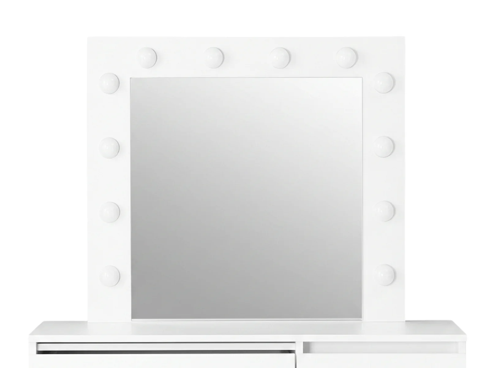 Ignited LED Dressing Table - White - Image 8