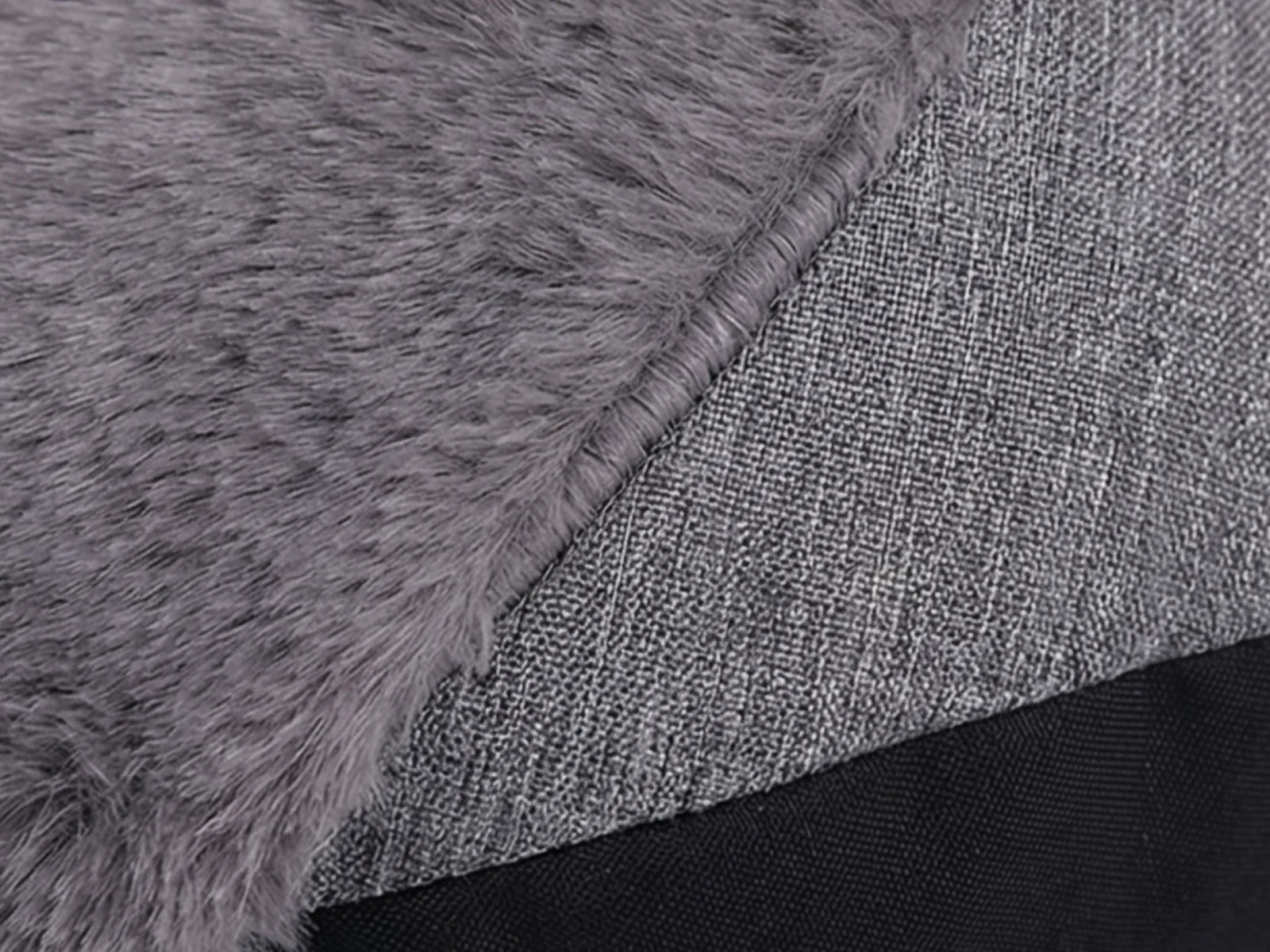 Leaf-Shaped Foam Bag Chair - Grey - Image 9