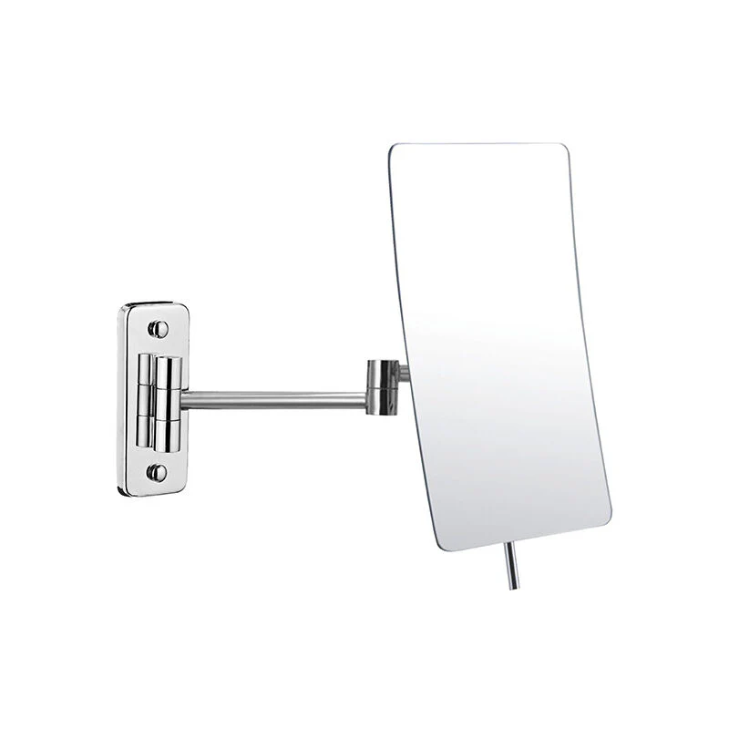 DS NA 3X Magnifying Wall Mirror - Foldable Extension - 360 Degree Rotation