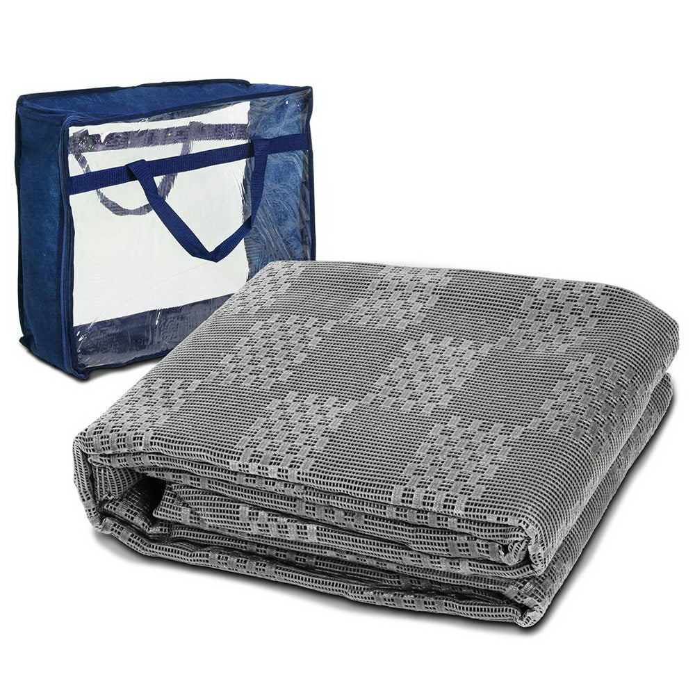 DS NA 4M X 2.5M Annex Matting 600 GSM Floor Mats Mesh Caravan Parks Annexes
