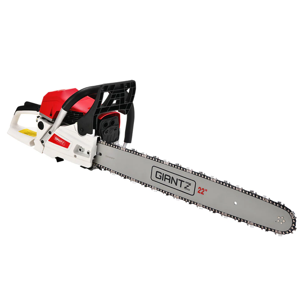 DS NA 62cc Petrol Commercial Chainsaw 22" Bar E-Start Tree Chain Saw 5.2HP - Image 4