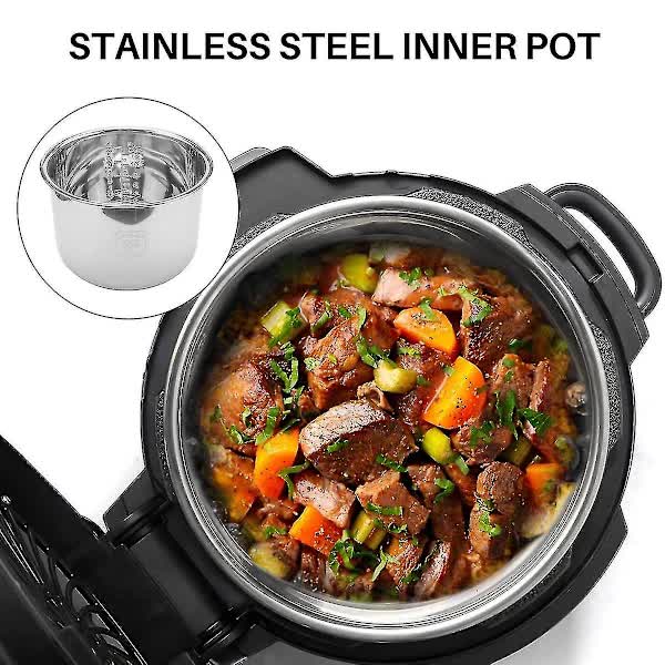 DS NA 6L Pressure Cooker Inner Pot Rice Pressure Cooker Liner Stainless Steel In - Image 4