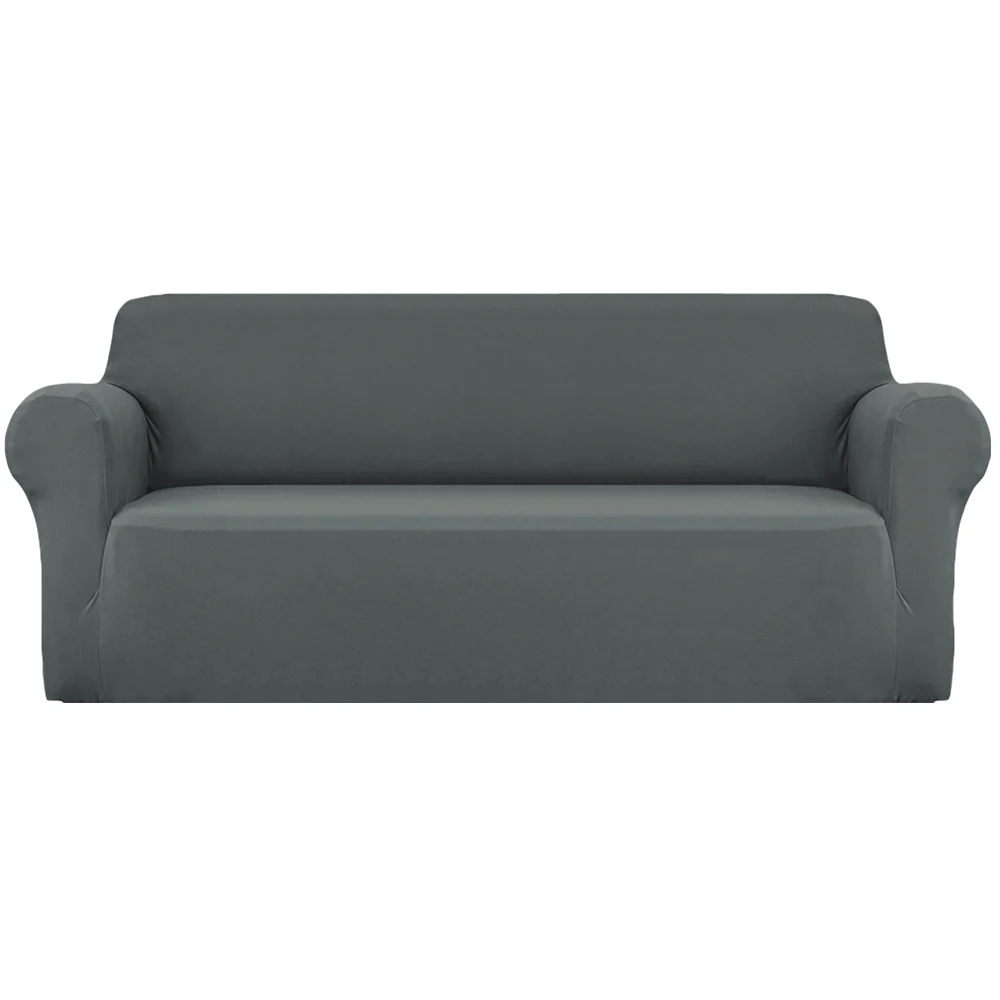 DS NA Artiss Sofa Cover Elastic Stretchable Couch Covers Grey 4 Seater