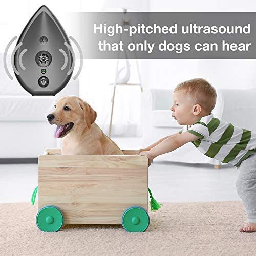 DS NA Automatic Ultrasonic Dog Bark Deterrent - Up to 50ft Range, Safe Frequency - Image 3