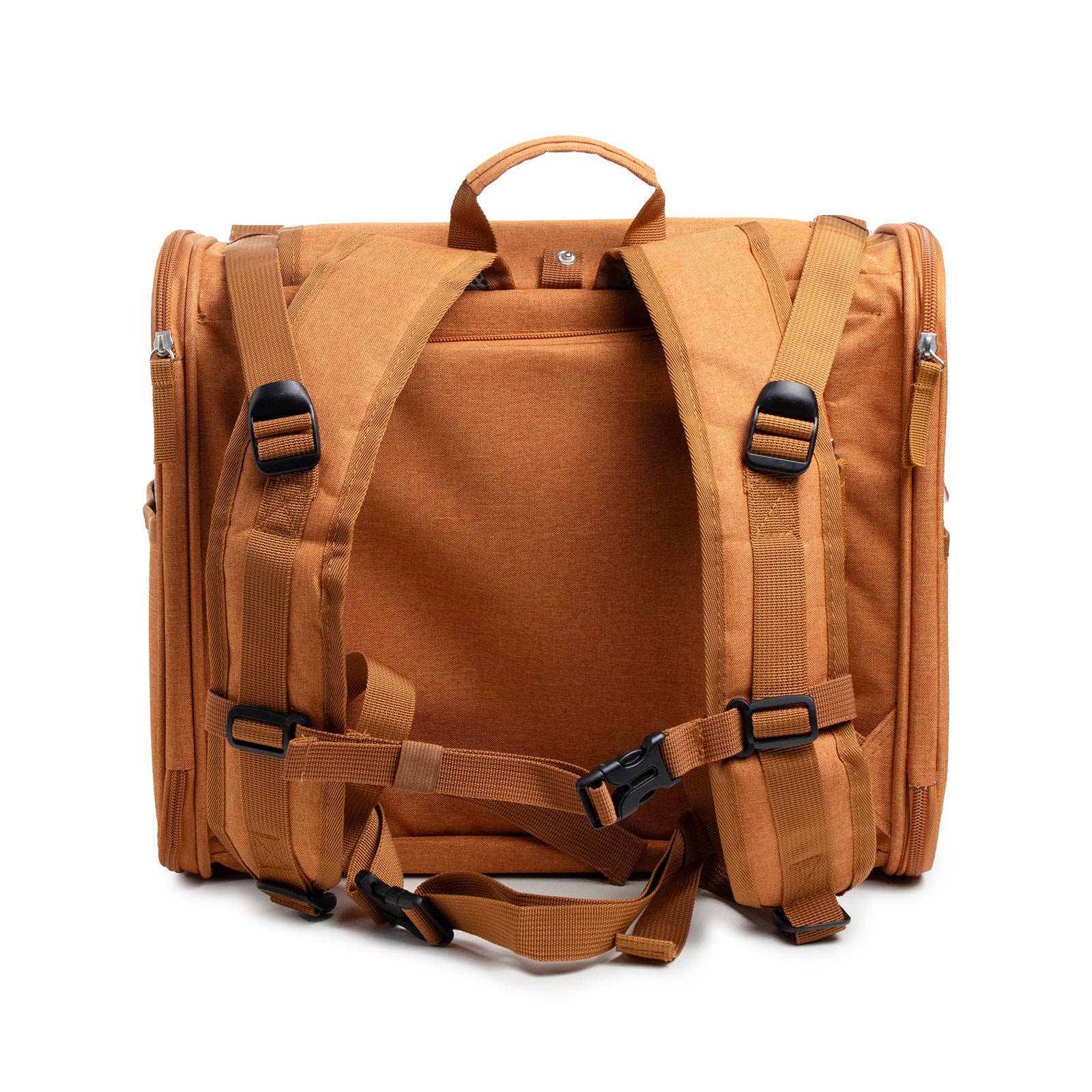 DS NA Brown Pet Carrier Backpack - Comfortable and Stylish for Cats & Small Dog - Image 3