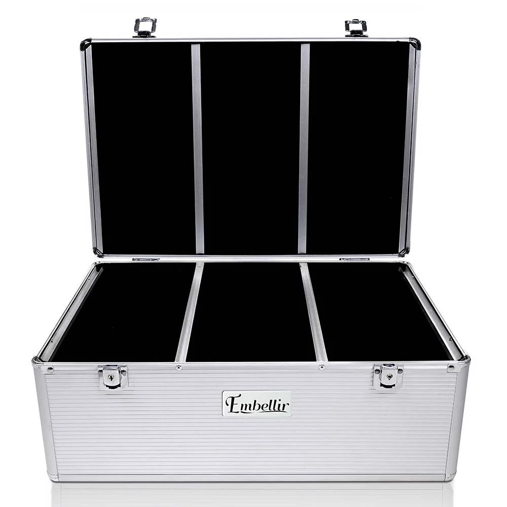 DS NA CD Case DVD Cases Storage Box 500 Discs Aluminium Case DVD Folders - Image 2