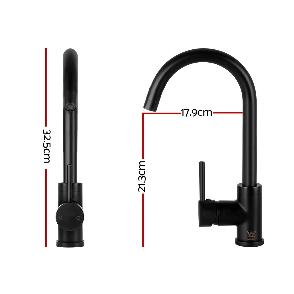 DS NA Cefito Mixer Faucet Tap - Black - Image 2