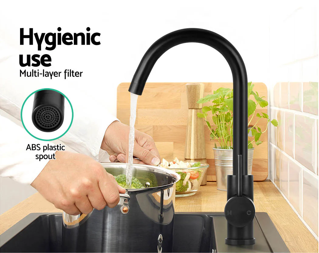 DS NA Cefito Mixer Faucet Tap - Black - Image 7
