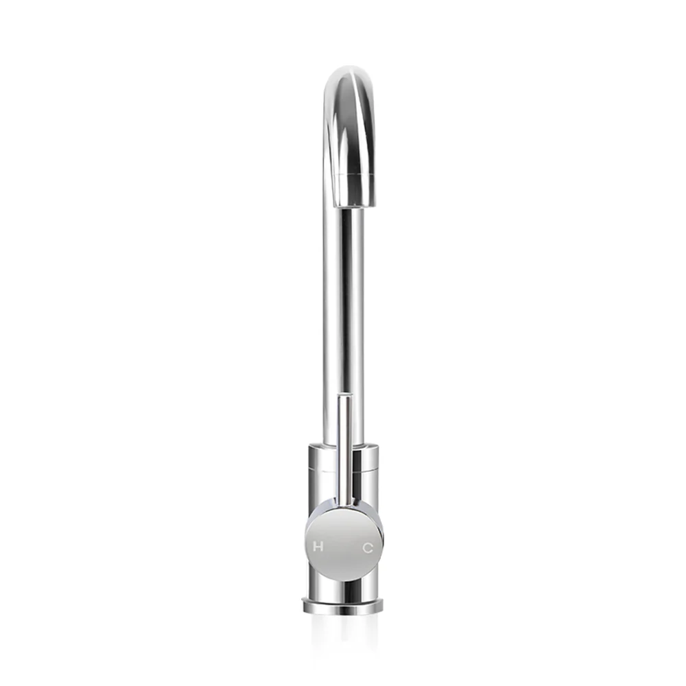 DS NA Cefito Mixer Kitchen Faucet Tap Swivel Spout WELS Silver - Image 3