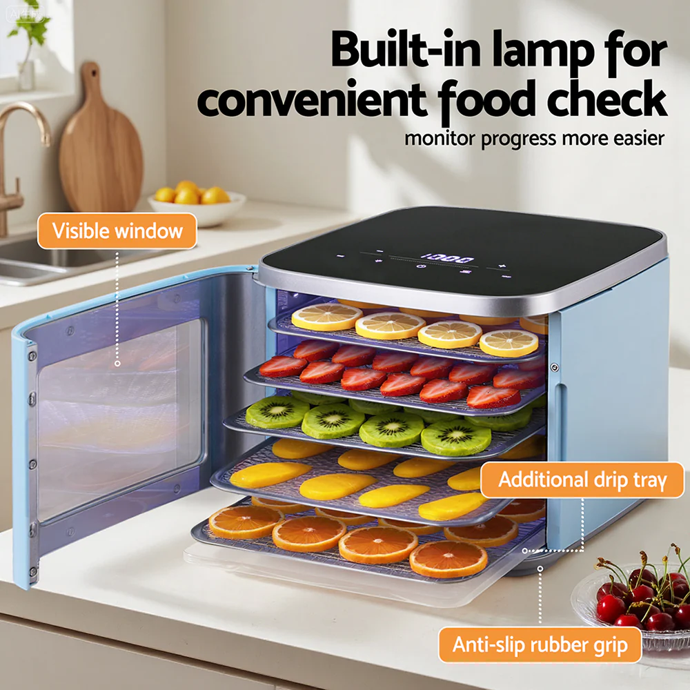 DS NA Devanti 5 Trays Food Dehydrator Mini Fruit Dryer 500W - Image 5